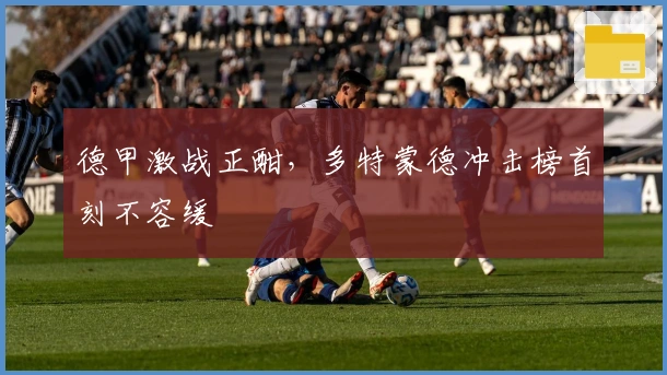 德甲激战正酣，多特蒙德冲击榜首刻不容缓